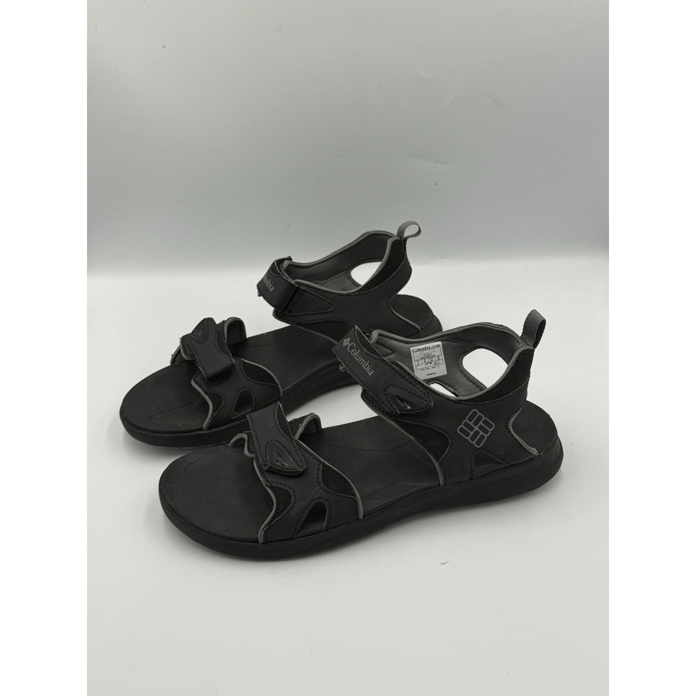 Columbia Santiam 2 Strap Sandals Men's Size 11 Black Gray Adjustable BM0111-010